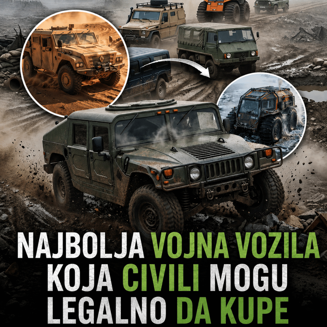 Najbolja vojna vozila koja su postala legende van asfalta